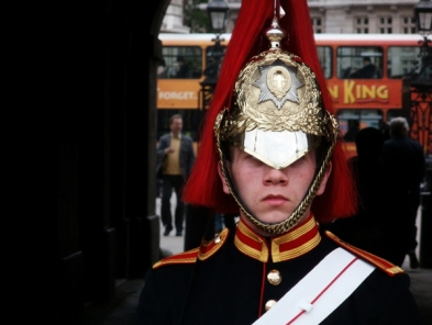 Horse Guard in uniform
